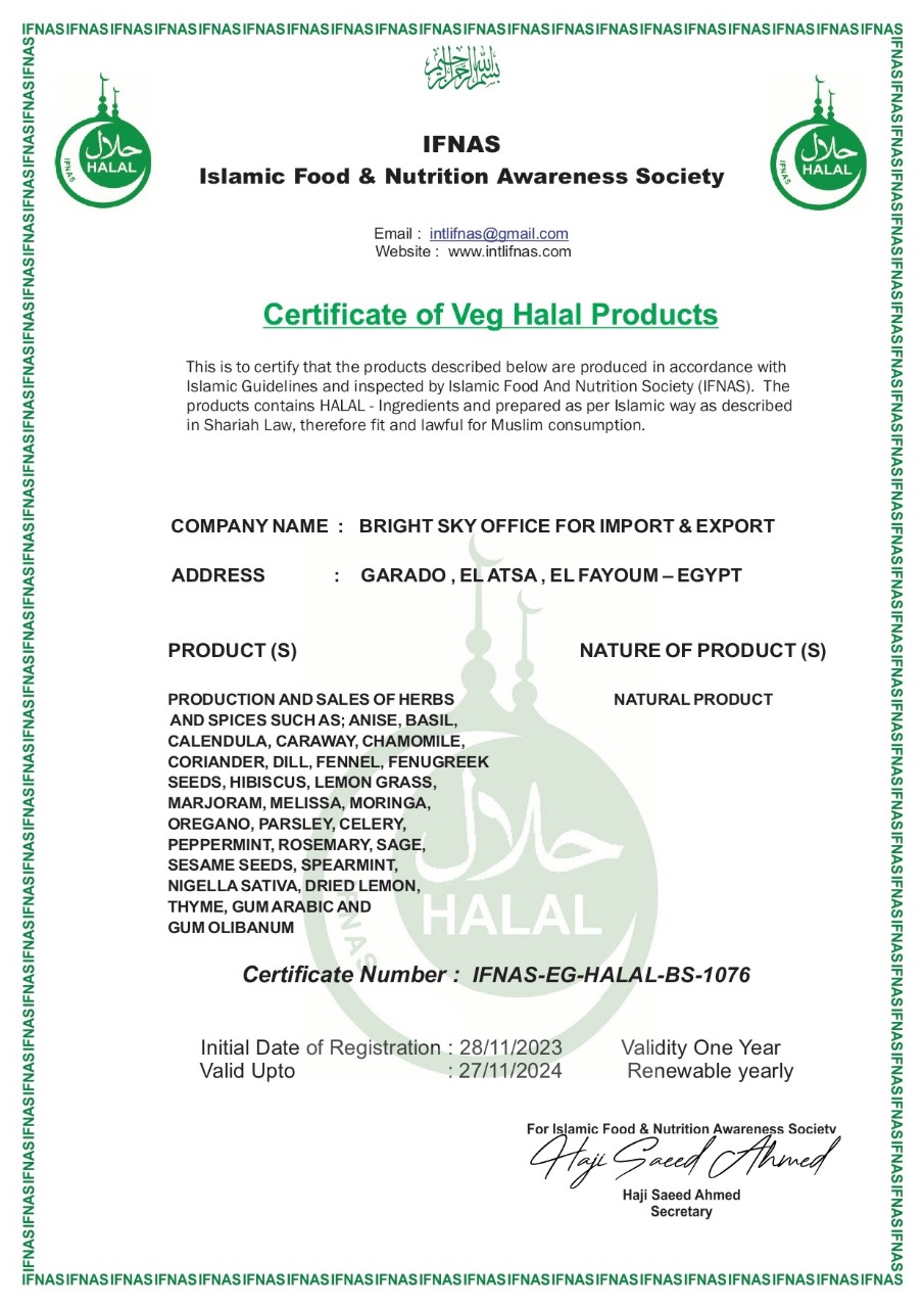 Halal Certificate
